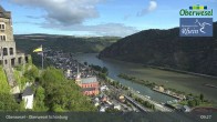 Archiv Foto Webcam Oberwesel Schönburg 08:00