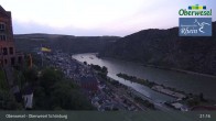 Archiv Foto Webcam Oberwesel Schönburg 02:00
