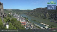 Archiv Foto Webcam Oberwesel Schönburg 10:00