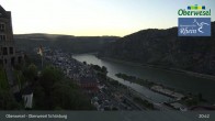 Archiv Foto Webcam Oberwesel Schönburg 04:00