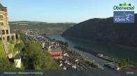Archiv Foto Webcam Oberwesel Schönburg 07:00