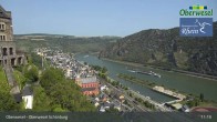Archiv Foto Webcam Oberwesel Schönburg 10:00