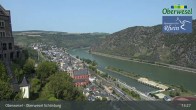 Archiv Foto Webcam Oberwesel Schönburg 12:00