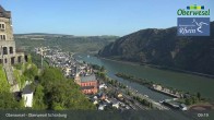 Archiv Foto Webcam Oberwesel Schönburg 08:00