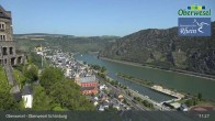 Archiv Foto Webcam Oberwesel Schönburg 10:00