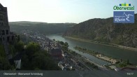 Archiv Foto Webcam Oberwesel Schönburg 18:00