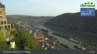 Archiv Foto Webcam Oberwesel Schönburg 07:00