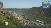 Archiv Foto Webcam Oberwesel Schönburg 10:00