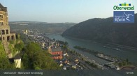Archiv Foto Webcam Oberwesel Schönburg 07:00