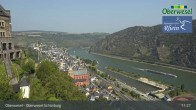 Archiv Foto Webcam Oberwesel Schönburg 10:00