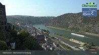 Archiv Foto Webcam Oberwesel Schönburg 16:00
