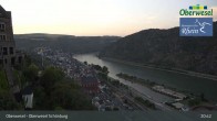Archiv Foto Webcam Oberwesel Schönburg 20:00