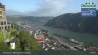Archiv Foto Webcam Oberwesel Schönburg 08:00