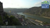 Archiv Foto Webcam Oberwesel Schönburg 18:00