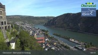 Archiv Foto Webcam Oberwesel Schönburg 08:00