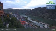Archiv Foto Webcam Oberwesel Schönburg 02:00