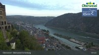 Archiv Foto Webcam Oberwesel Schönburg 06:00