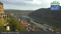 Archiv Foto Webcam Oberwesel Schönburg 07:00