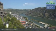 Archiv Foto Webcam Oberwesel Schönburg 10:00