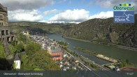 Archiv Foto Webcam Oberwesel Schönburg 10:00