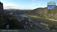Archiv Foto Webcam Oberwesel Schönburg 16:00