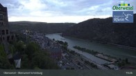 Archiv Foto Webcam Oberwesel Schönburg 20:00