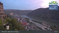 Archiv Foto Webcam Oberwesel Schönburg 06:00