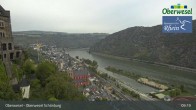 Archiv Foto Webcam Oberwesel Schönburg 08:00