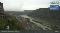 Archiv Foto Webcam Oberwesel Schönburg 08:00