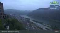 Archiv Foto Webcam Oberwesel Schönburg 07:00