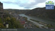 Archiv Foto Webcam Oberwesel Schönburg 08:00