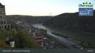 Archiv Foto Webcam Oberwesel Schönburg 06:00