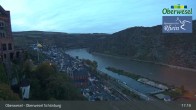 Archiv Foto Webcam Oberwesel Schönburg 02:00