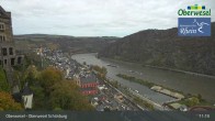 Archiv Foto Webcam Oberwesel Schönburg 10:00