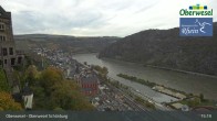 Archiv Foto Webcam Oberwesel Schönburg 14:00