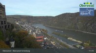 Archiv Foto Webcam Oberwesel Schönburg 10:00