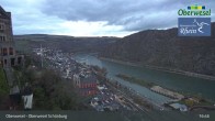 Archiv Foto Webcam Oberwesel Schönburg 04:00