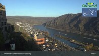 Archiv Foto Webcam Oberwesel Schönburg 08:00