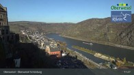 Archiv Foto Webcam Oberwesel Schönburg 10:00