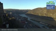 Archiv Foto Webcam Oberwesel Schönburg 14:00