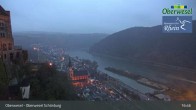 Archiv Foto Webcam Oberwesel Schönburg 02:00