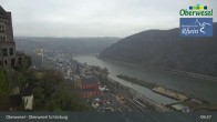 Archiv Foto Webcam Oberwesel Schönburg 08:00