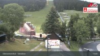 Archived image Webcam Oberwiesenthal - View of Fichtelberg Mountain 12:00
