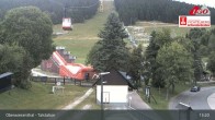 Archived image Webcam Oberwiesenthal - View of Fichtelberg Mountain 12:00