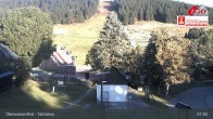 Archived image Webcam Oberwiesenthal - View of Fichtelberg Mountain 04:00