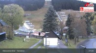 Archived image Webcam Oberwiesenthal - View of Fichtelberg Mountain 06:00