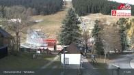 Archived image Webcam Oberwiesenthal - View of Fichtelberg Mountain 10:00