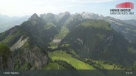 Archiv Foto Webcam Appenzellerland: Drehrestaurant Hoher Kasten Live-Cam 12:00