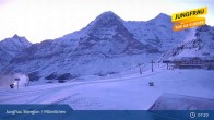 Archiv Foto Webcam Wengen - Männlichen 06:00