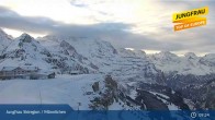 Archived image Webcam Wengen - Männlichen Live Cam 08:00